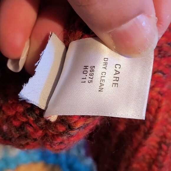 Madewell Wallace Rowboat Ombre Tonal Wool Alpaca Tunic Sweater XS - Picture 2 of 6